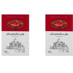 تصویر چای شکسته ممتاز گلستان وزن ۵۰۰ گرم بسته ۲ عددی 