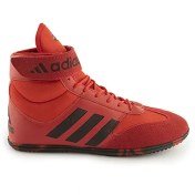 تصویر کفش کشتی ساقدار طرح آدیداس MZ | قرمز/مشکی 