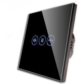 تصویر کلید هوشمند لمسی پرده برقی 