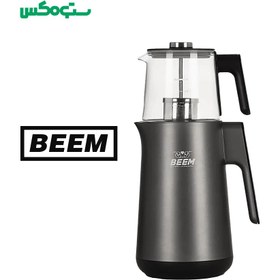 تصویر چای ساز بیم مدل TM2812 ظرفیت کتری ۱.۷ لیتر با کتری استیل 