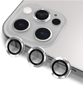 تصویر محافظ لنز رینگی سیلور - Iphone 11 ا Silver Ring Lens Protector Silver Ring Lens Protector