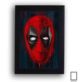 تصویر تابلو نقاشی دد پول DEADPOOL مدل N-86076 