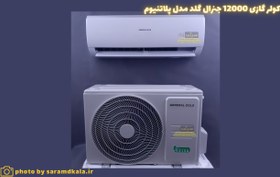 تصویر کولر گازی جنرال گلد مدل GG-S12000 Platinium General Gold Air Conditioner GG-S1200 Platinium