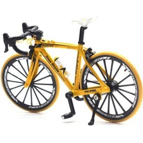 تصویر ماکت دوچرخه کورسی 1.10 Alloy Diecast Metal Bicycle Road Bike 