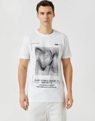 تصویر تی شرت آستین کوتاه مردانه کوتون Koton کد 3SAM10035HK 