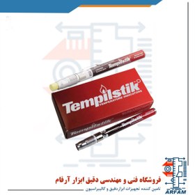 تصویر گچ حرارتی جوشکاری مارک Tempilstik Tempilstik branded thermal welding plaster