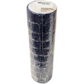 تصویر چسب برق EDC مشکی 10 عددی Electrical tape