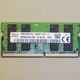 تصویر رم 16 گیگابایت DDR4 لپ تاپ سامسونگ 
