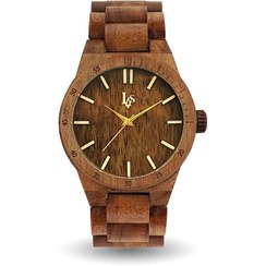 تصویر ساعت مچی زنانه مدل Kismar چوب گردو 