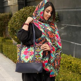 تصویر ست کیف و شال زنانه ارکیده کد 12 ا Orkideh Women Bag and Shawl Set Code 12 Orkideh Women Bag and Shawl Set Code 12