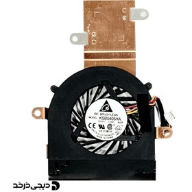 تصویر فن و هیت سینک لپ تاپ FAN AND HEATSINK LAPTOP ASUS EEE PC T101MT FAN AND HEATSINK LAPTOP ASUS EEE PCT101MT KSB0405HA