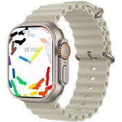 تصویر ساعت هوشمند WISME مدل K9 Ultra2 با بدنه آلومینیومی و بند سیلیکونی 