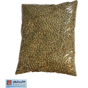 تصویر عدس درشت یک کیلویی بسته بندی هایپرشهر