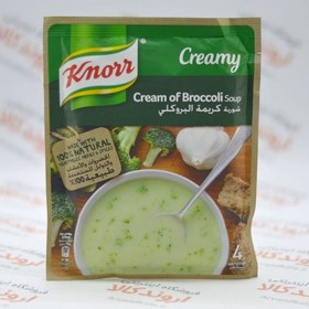 تصویر سوپ کلم بروکلی خامه ای کنور (۷۶ گرم) knorr knorr