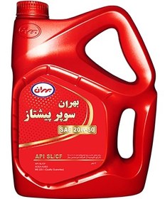 تصویر روغن موتور بهران سوپر پیشتاز 20W50 مدل API SL حجم 4 لیتر 