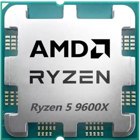 تصویر پردازنده کامپیوتر ای ام دی مدل Ryzen 5 9600X Tray AMD Ryzen 5 9600X Tray Computer Processor