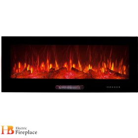 تصویر شومینه برقی LCD طول 120 سانتی متر 120 cm long LCD electric fireplace