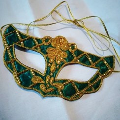 تصویر برقع بندری برقع مجلسی بندری یا نقاب 