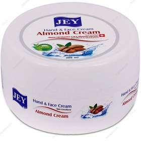 تصویر کرم مرطوب کننده دست و صورت سافت با عصاره روغن بادام 75 میل جی Jey Soft Moisturizing Hand And Face Cream 75ml