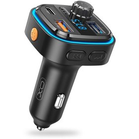 تصویر شارژر فندکی و گیرنده بلوتوث خودرو یو اس بی و تایپ سی ایکس او XO transmiter FM BCC08 Bluetooth MP3 car charger 3,1A XO transmiter FM BCC08 Bluetooth MP3 car charger 3,1A