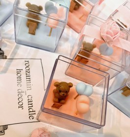 تصویر گیفت شمع تدی تعیین جنسیت 