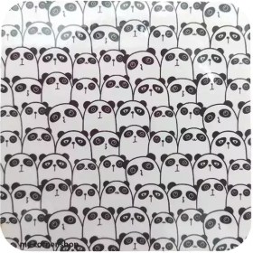 تصویر زیر لیوانی طرح کلی پاندا، دلربا، چوبی، کد 020 