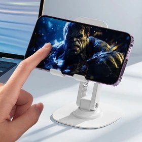 تصویر هولدر رومیزی موبایل رسی مدل RHO-M20 Mobile Desktop Holder Recci M20