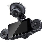 تصویر دوربین ثبت وقایع خودرو مدل بلک باکس ۴ لنز وای‌فای دار 