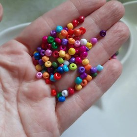 تصویر منجوق درشت رنگی 