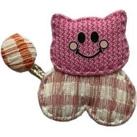 تصویر تکه دوزی طرح گربه 