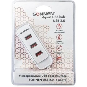 تصویر هاب 4 پورت SONNEN USB 2.0 