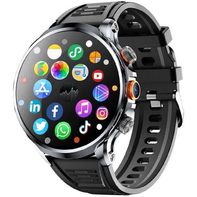 ساعت هوشمند سیم کارت خور مدل H18 با نمایشگر AMOLED و بدنه استیل