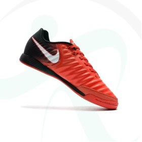 تصویر کفش فوتسال نایک تمپو لیگرا قرمز Nike Tiempo Ligera IC Red 2017 