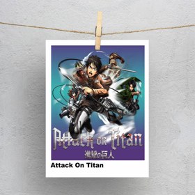 تصویر پولاروید Attack onTitan انیمه 