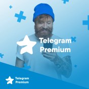 تصویر اشتراک قانونی 12 ماهه پرمیوم تلگرام permuim telegram