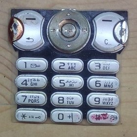 تصویر صفحه کلید سونی اریکسون KEYPAD SONYERICSSON W810 فابریک و روکاری کارکرد جزئی 