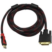 تصویر کابل تبدیل HDMI به DVI طول 1.5 متر DVI To HDMI Cable 1.5M