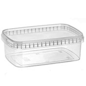 تصویر ظرف یکبار مصرف مایکروویوی ۱۰۰۰ طب پلاستیک بسته ۱۰ عددی 