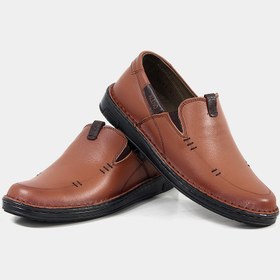 تصویر کفش چرم مردانه کد 1680 