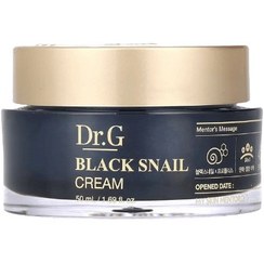 تصویر کرم ترمیم‌کننده و جوان‌ساز پوست با عصاره حلزون سیاه دکتر جی DR.G - Black Snail Cream