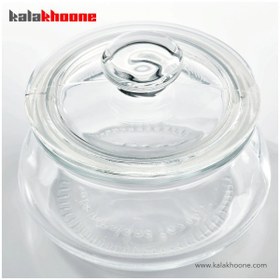 تصویر بانکه شیشه ای 300 سی سی ایکیا مدل VARDAGEN IKEA ا VARDAGEN Jar with lid clear glass 0.3 l VARDAGEN Jar with lid clear glass 0.3 l