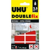 تصویر چسب دوطرفه اوهو مدل DOUBLEfix ا 45515 Double Fix Invisible Strips 45515 Double Fix Invisible Strips