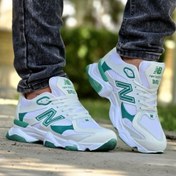 تصویر کتانی مردانه نیو بالانس مدل 9060 رنگ مشکی و سفید 