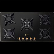 تصویر اجاق گاز شیشه ای درسا مدل آنتیک DG2109-5M Dorsa Antik Gas Hob