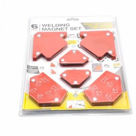 تصویر مجموعه ۶ عددی گونیا مگنت جوشکاری مدل MAG 