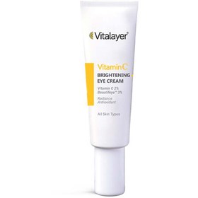 تصویر کرم دور چشم ویتامین سی ویتالیر حجم 20 میلی لیتر Vitamin C Brightening Eye Cream 20ML