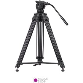 تصویر سه پایه فیلمبرداری کینگ جوی Kingjoy VT-2500 Kingjoy Professional Video Tripod VT-2500