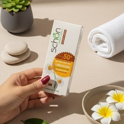 تصویر کرم ضدآفتاب شون رنگی طبیعی 