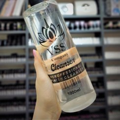 تصویر کلینزر دهیدراتور ناخن یک لیتری 1000 میل برند وی اس اس vss 