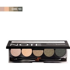 تصویر سایه چشم پروفشنال کد 104 نوت Professional eyeshadow code 104 Note